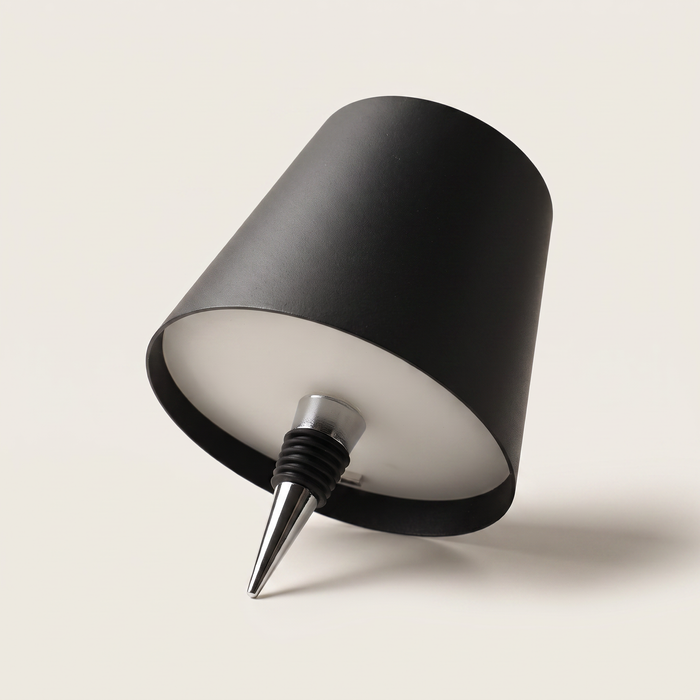 Flessenlamp - Oplaadbare LED Tafellamp - set van 2 st.