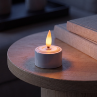 LED Kaarsen - Oplaadbare Waxinelichtjes 6x