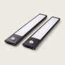 Kastlamp met Bewegingssensor - Zwart - set van 2 st.